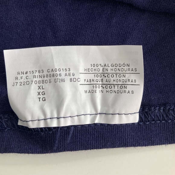 2 Penn State Nittany Lions T-Shirts XL Long & Short Sleeve Navy Blue NWT Tees - Picture 12 of 16